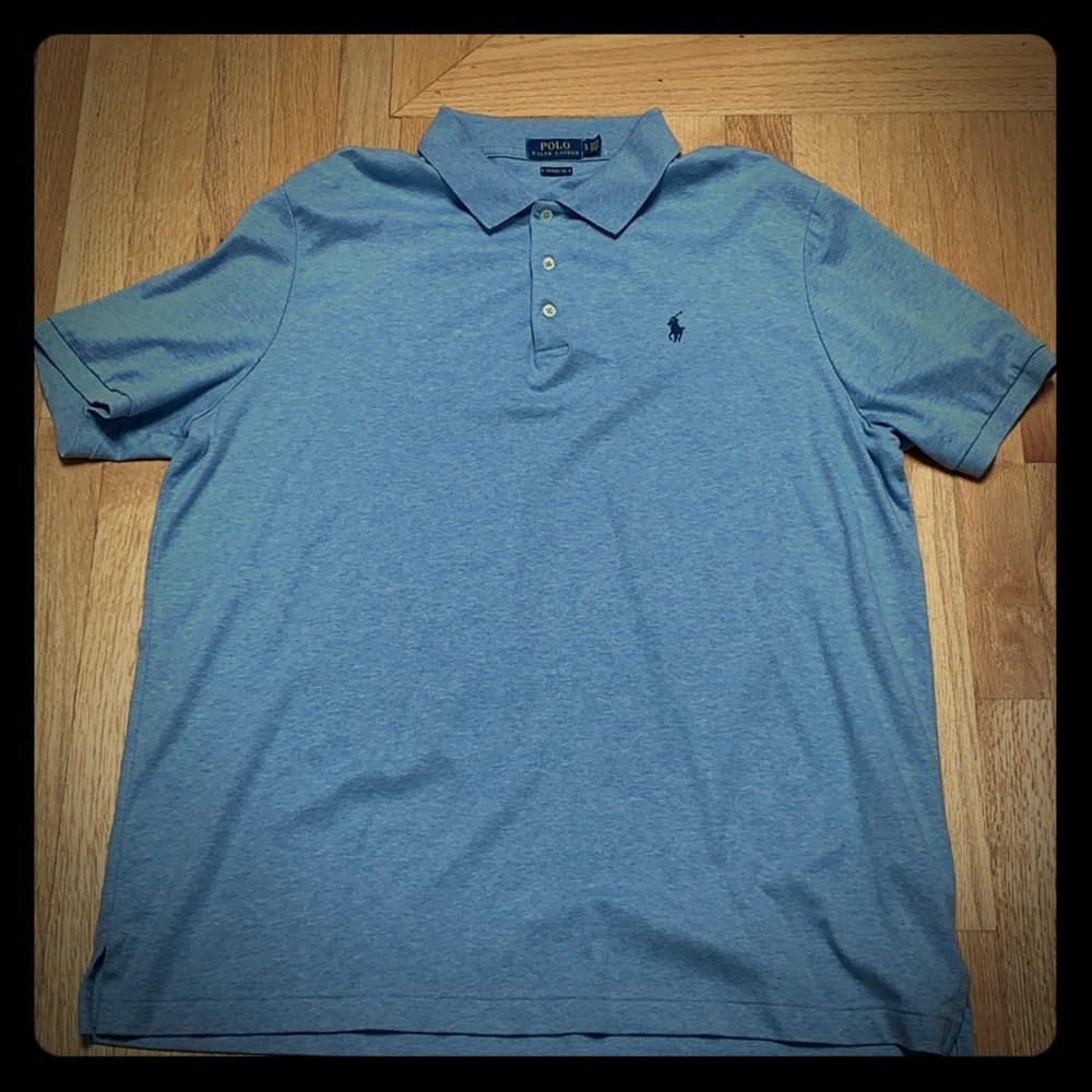Blue men’s Polo